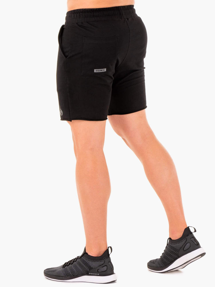 Shorts Ryderwear Base Gym Noir Homme | GPE-49491757