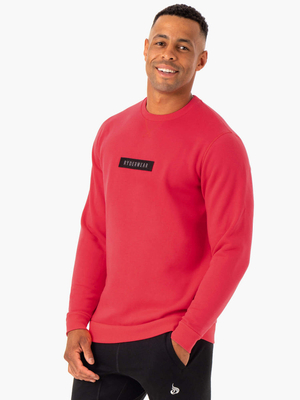 Pullover Ryderwear Recharge Rouge Homme | KUY-16564054