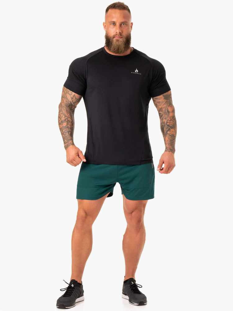 Shorts Ryderwear Action Mesh Turquoise Homme | WDD-47025593