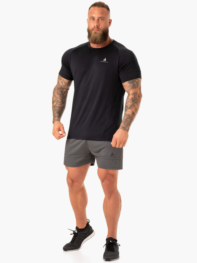 Shorts Ryderwear Action Mesh Grise Homme | FCO-42583466