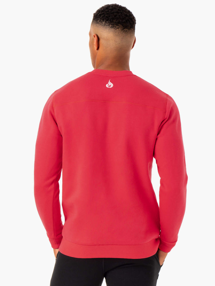 Pullover Ryderwear Recharge Rouge Homme | KUY-16564054