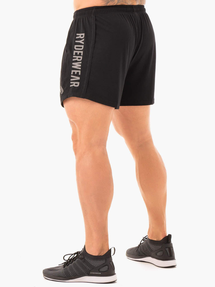 Shorts Ryderwear Arnie Noir Homme | LRP-98246975