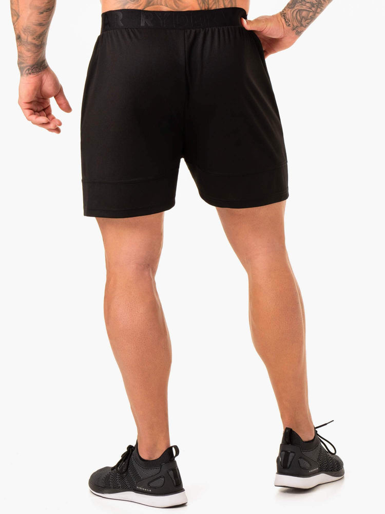 Shorts Ryderwear Action Mesh Noir Homme | UBX-72797694