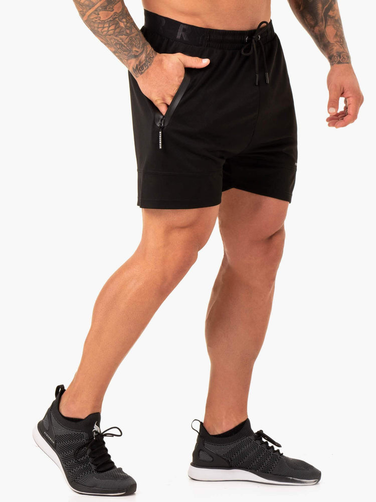 Shorts Ryderwear Action Mesh Noir Homme | UBX-72797694