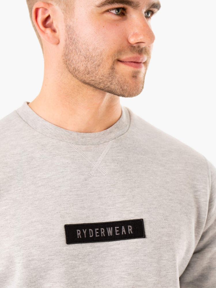 Pullover Ryderwear Recharge Grise Homme | VQS-56598205