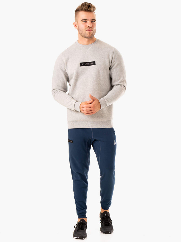 Pullover Ryderwear Recharge Grise Homme | VQS-56598205