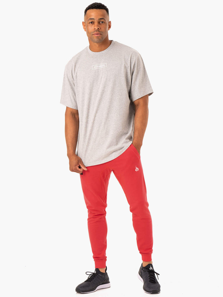 Pantalon Ryderwear Recharge Tapered Piste Rouge Homme | TDI-85257175