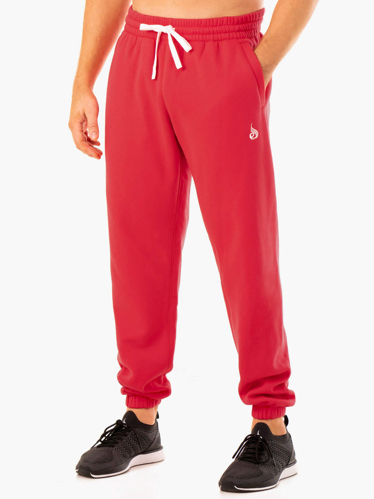 Pantalon Ryderwear Recharge Relaxed Piste Rouge Homme | CBC-81854070