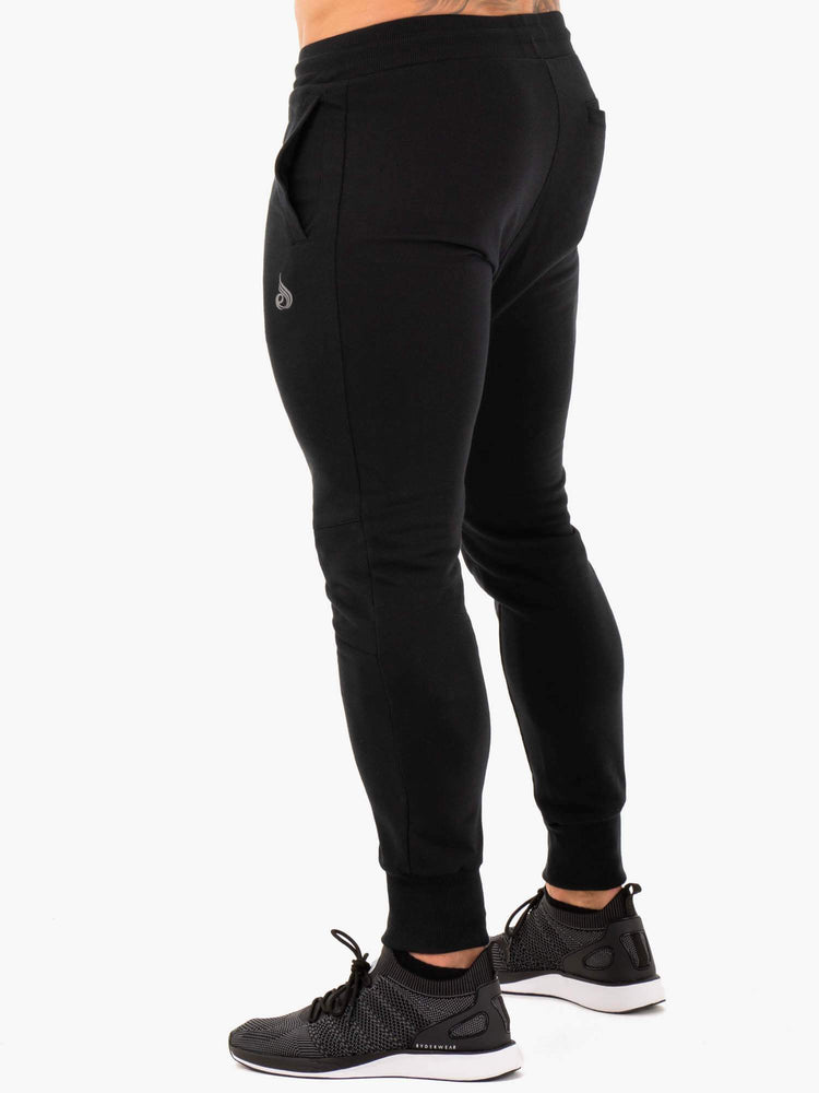 Pantalon Ryderwear Athletic Fleece Piste Noir Homme | CQA-81655167