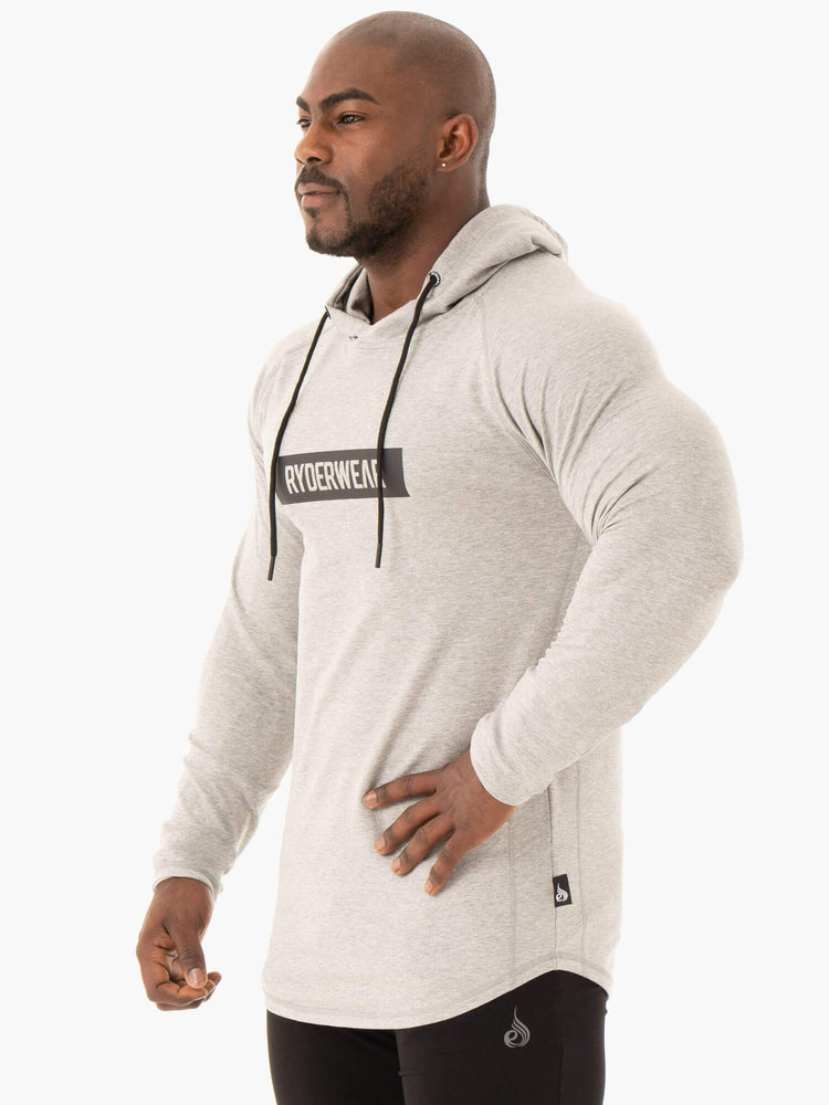 Pulls Ryderwear Base Pullover Grise Homme | UZW-95093623