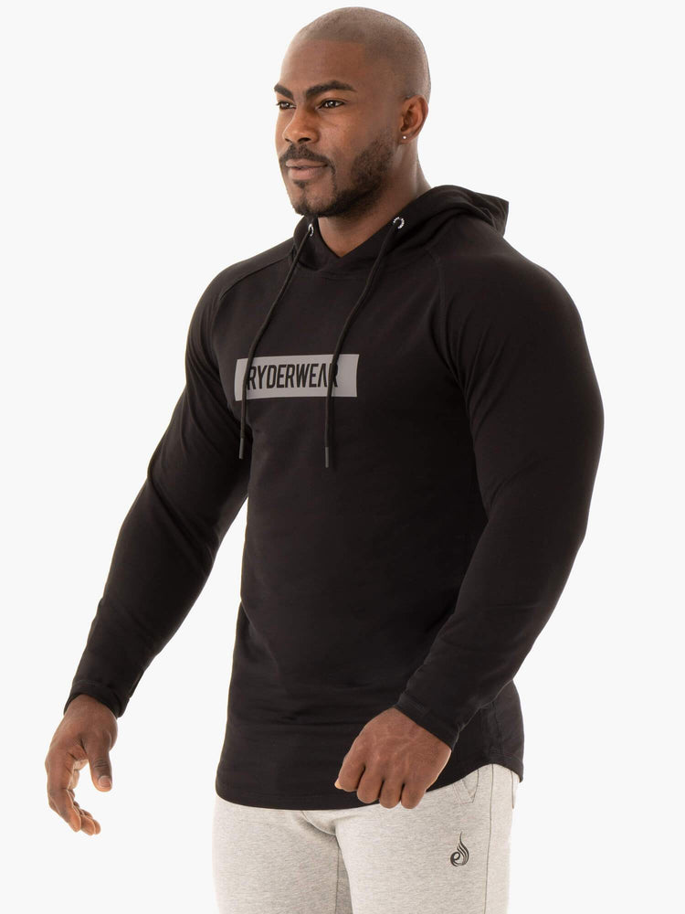 Pulls Ryderwear Base Pullover Noir Homme | DWF-68319987