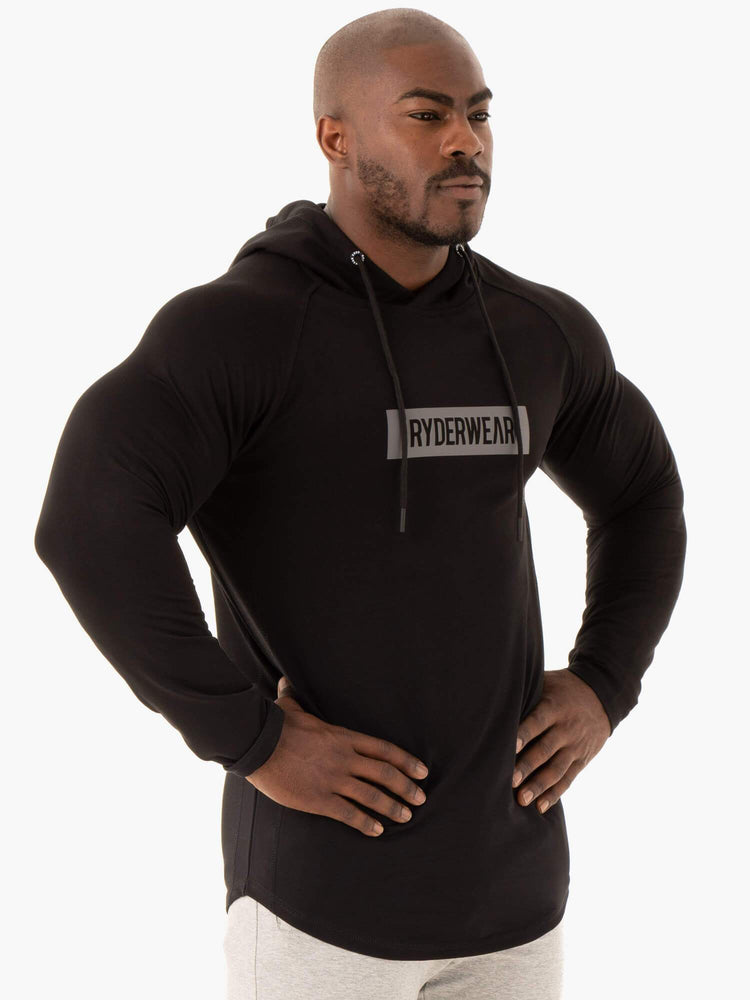 Pulls Ryderwear Base Pullover Noir Homme | DWF-68319987