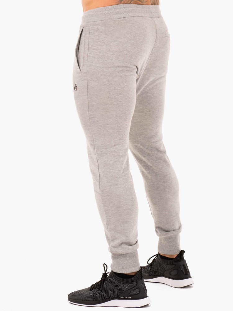 Pantalon Ryderwear Athletic Fleece Piste Grise Homme | IDT-85692130