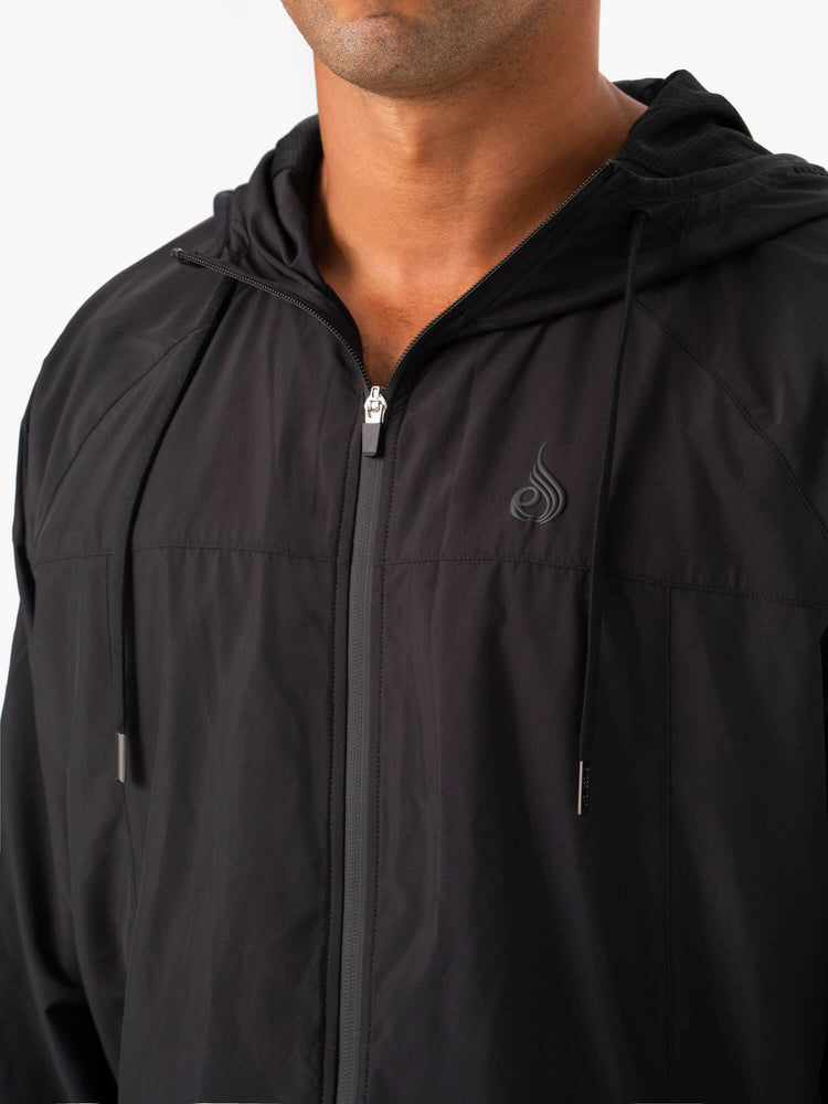 Vestes Ryderwear Optimal Windbreaker Noir Homme | RXM-12377076