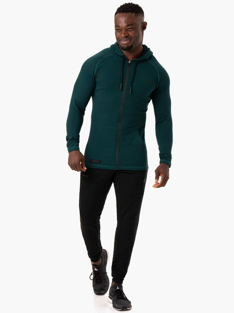 Vestes Ryderwear Endurance Zip Up Vert Homme | GMZ-54003620