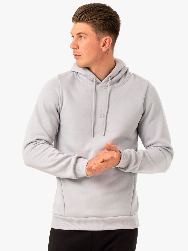 Sweat à Capuche Ryderwear Restore Pullover Grise Homme | NWQ-98914009