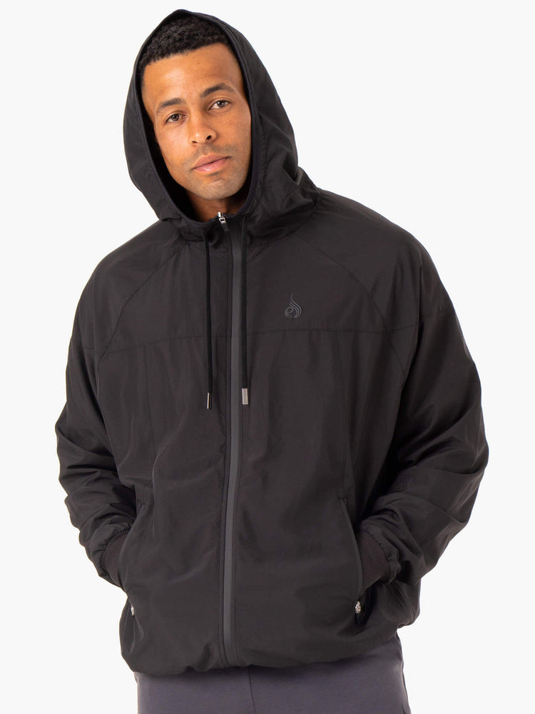 Vestes Ryderwear Optimal Windbreaker Noir Homme | RXM-12377076