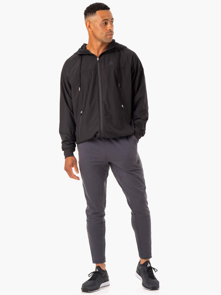 Vestes Ryderwear Optimal Windbreaker Noir Homme | RXM-12377076