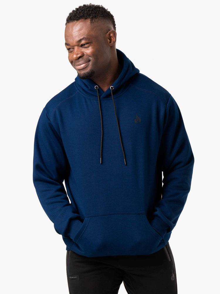 Sweat à Capuche Ryderwear Reset Pullover Bleu Homme | EFH-32897163