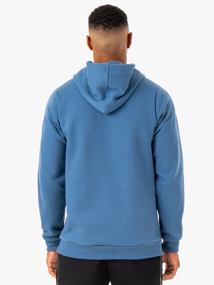 Sweat à Capuche Ryderwear Restore Pullover Bleu Homme | CIZ-00724163