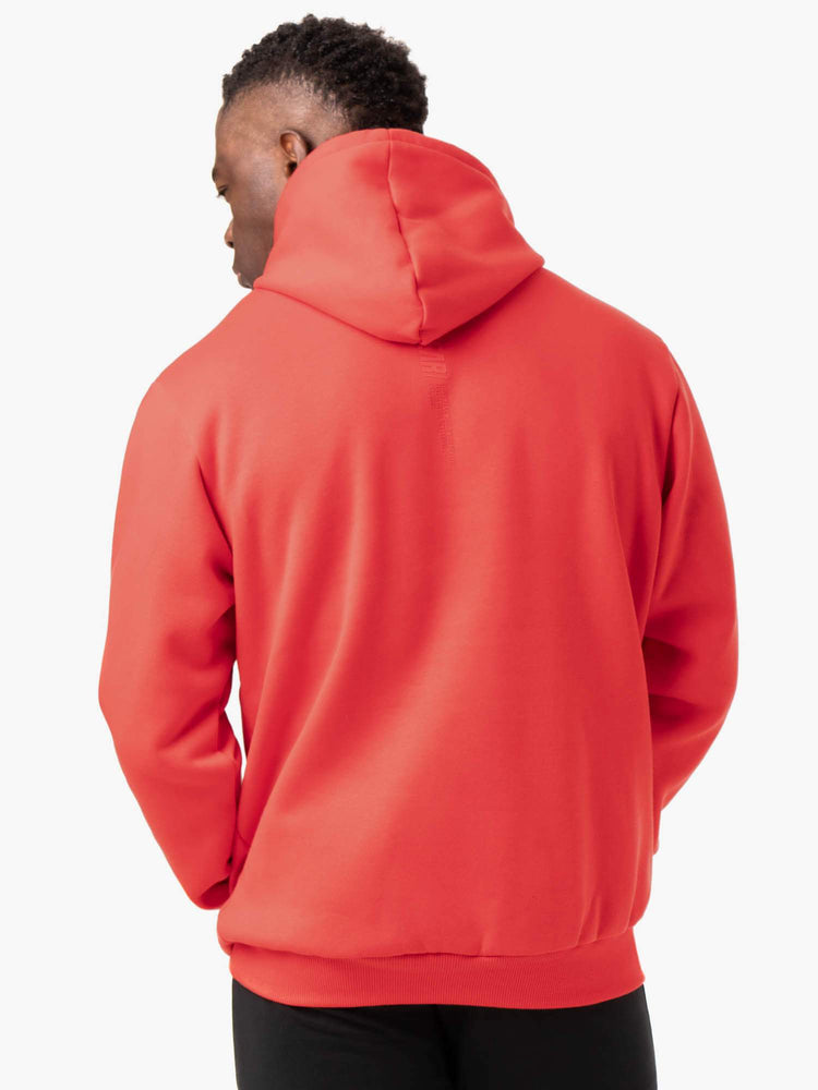 Sweat à Capuche Ryderwear Reset Pullover Rouge Homme | GKW-52369769