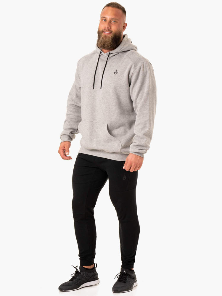 Sweat à Capuche Ryderwear Reset Pullover Grise Homme | YTO-95314365