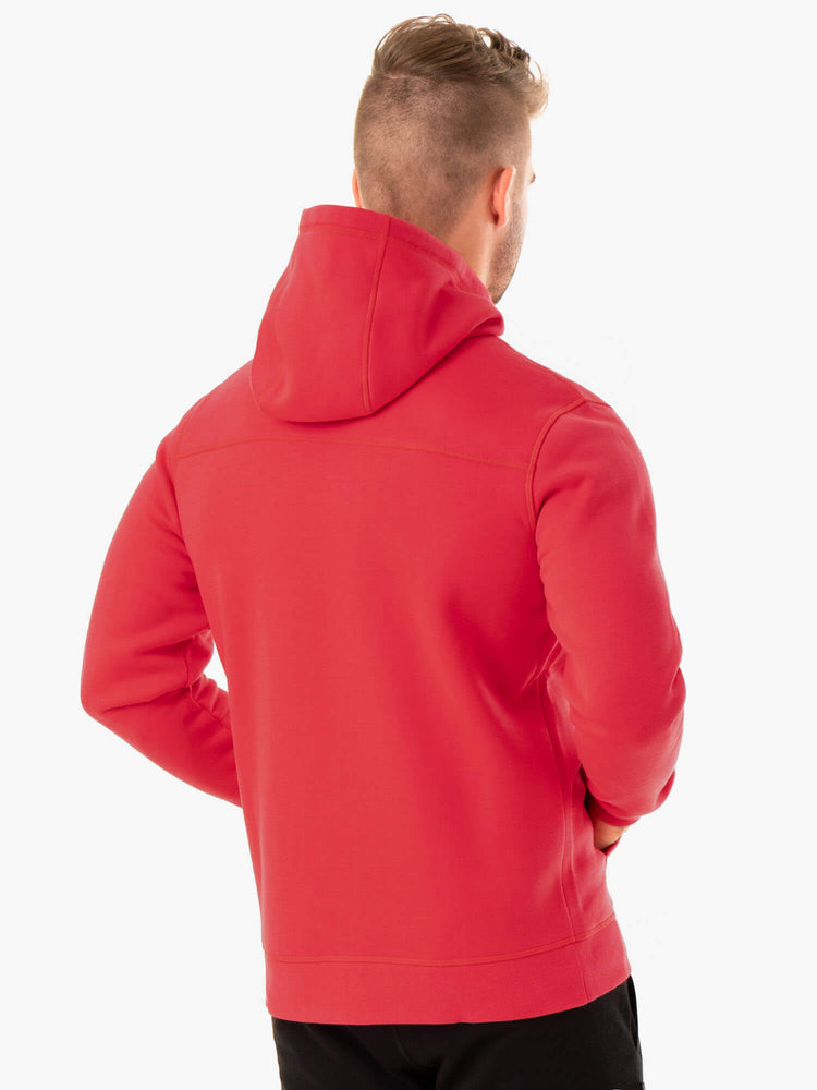 Sweat à Capuche Ryderwear Recharge Zip Up Rouge Homme | FJA-73443876