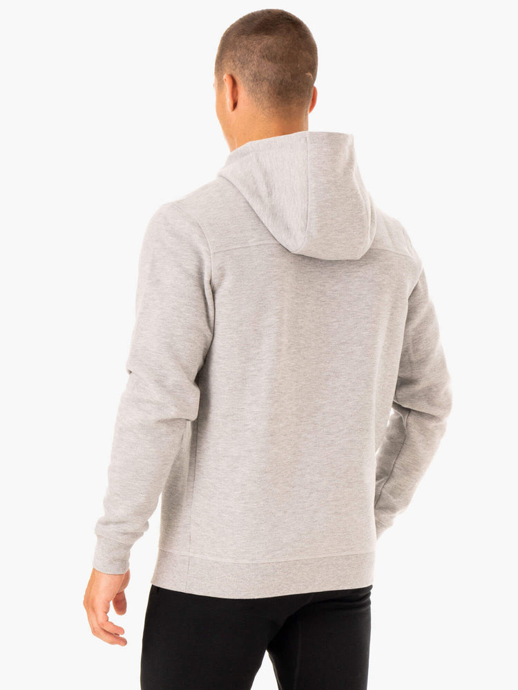 Sweat à Capuche Ryderwear Recharge Zip Up Grise Homme | XYX-37103820