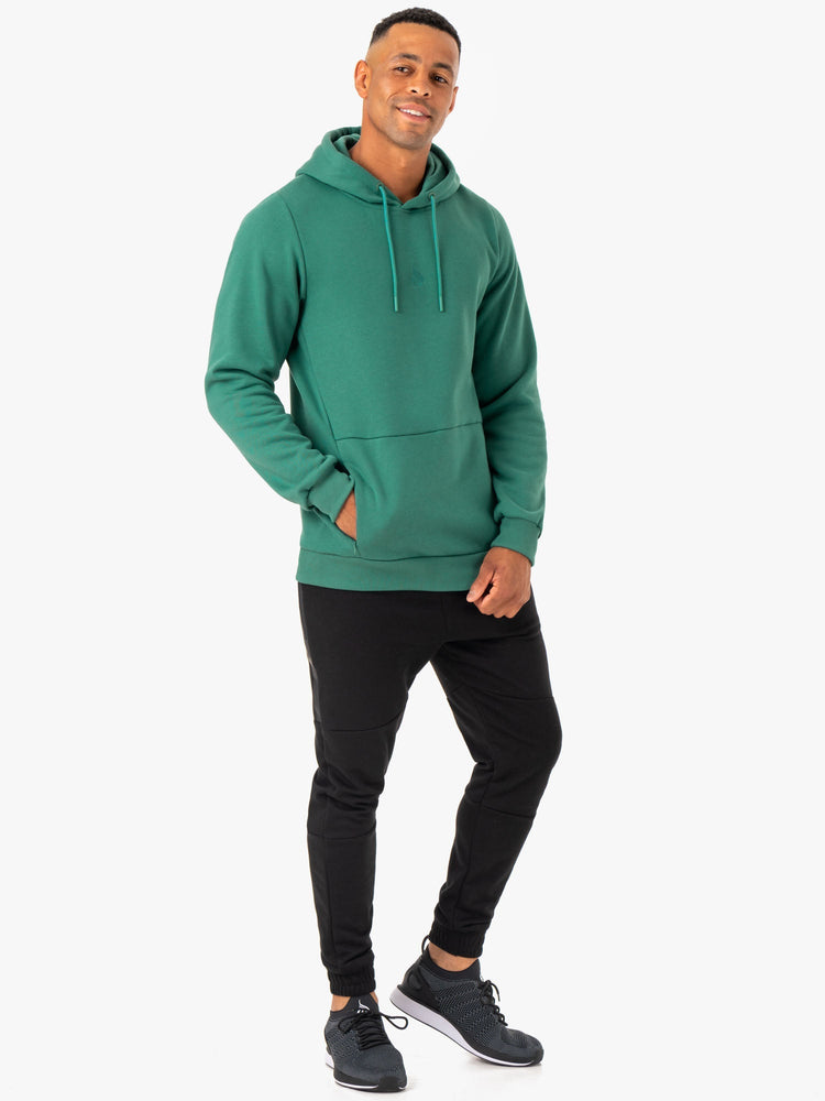 Sweat à Capuche Ryderwear Restore Pullover Vert Homme | ZNM-35573354