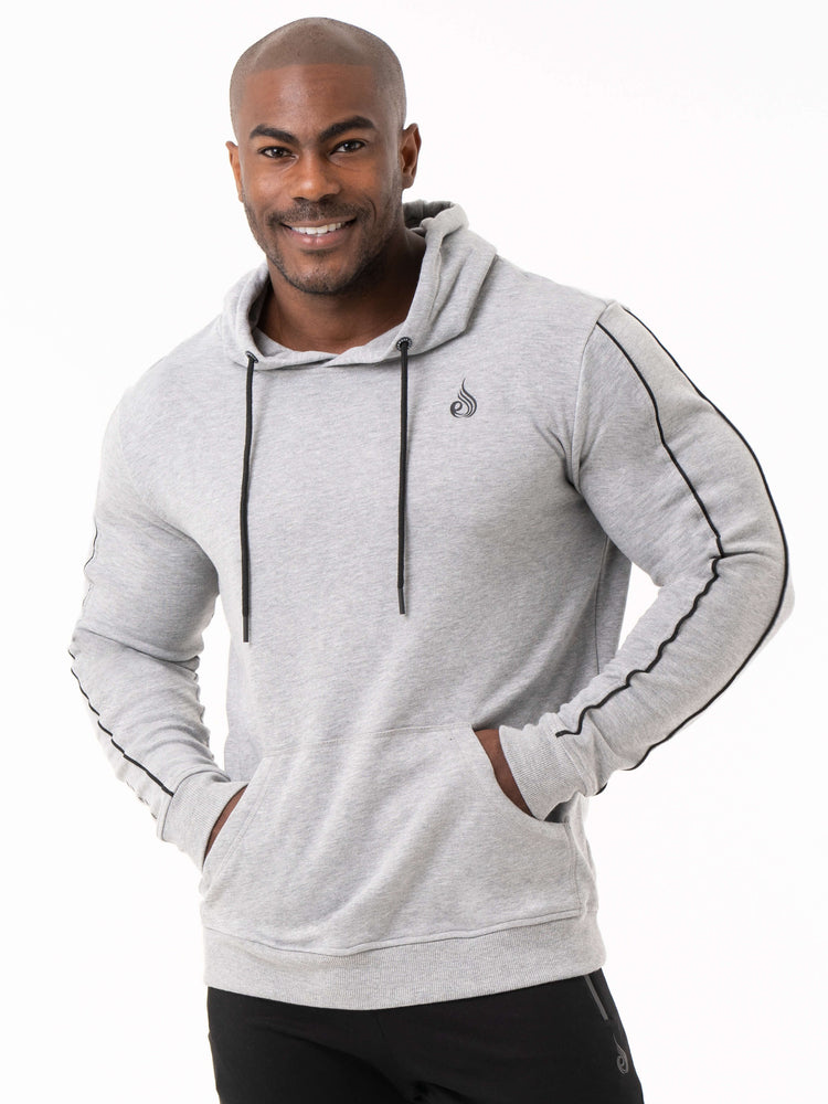 Sweat à Capuche Ryderwear Power Pullover Grise Homme | EMY-59661215