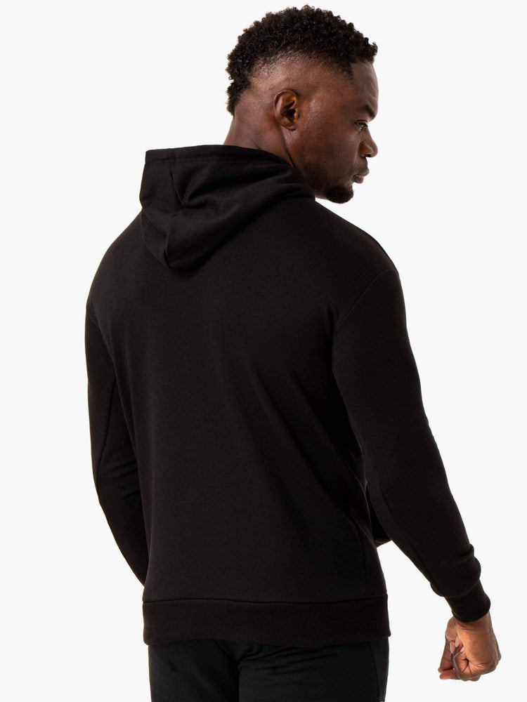 Sweat à Capuche Ryderwear Impact Pullover Noir Homme | KXD-84152621