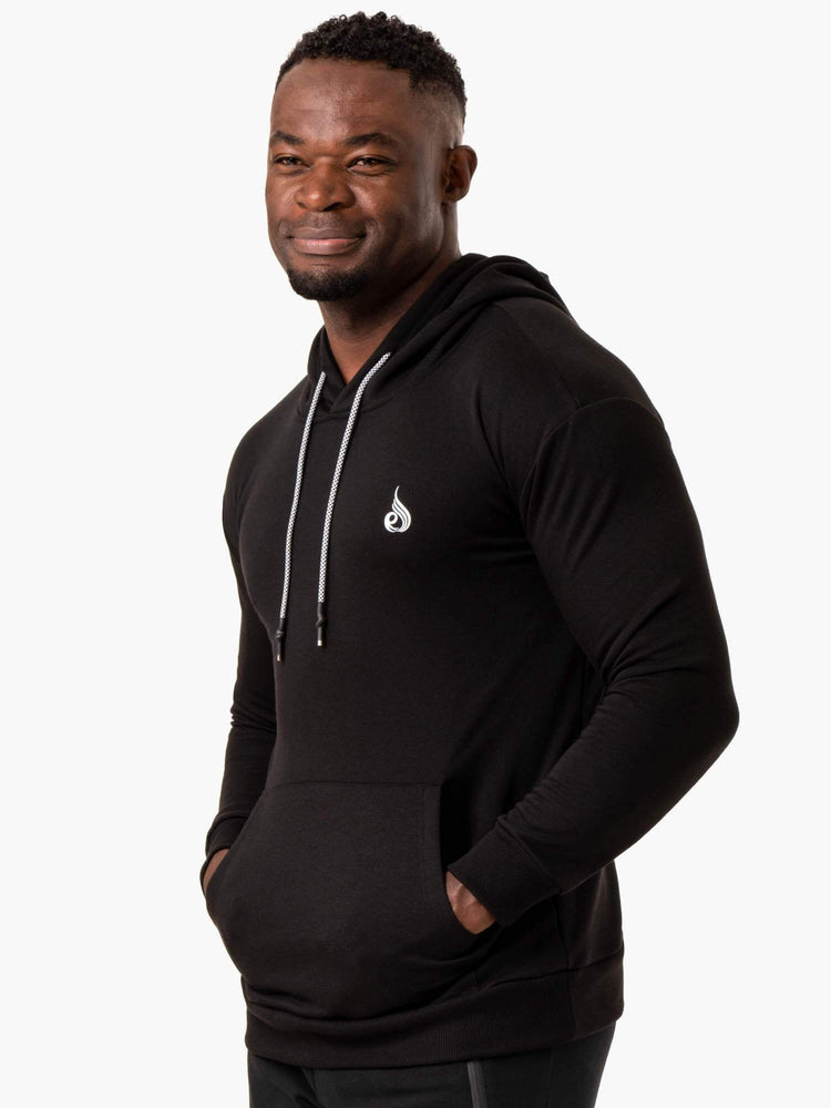 Sweat à Capuche Ryderwear Impact Pullover Noir Homme | KXD-84152621