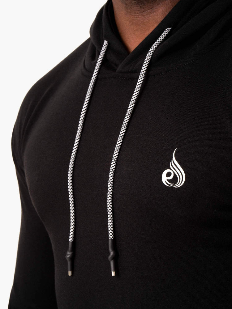 Sweat à Capuche Ryderwear Impact Pullover Noir Homme | KXD-84152621