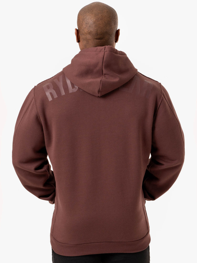 Sweat à Capuche Ryderwear Force Pullover Marron Homme | YLT-67631912