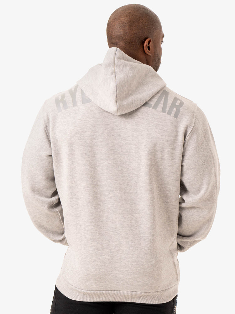 Sweat à Capuche Ryderwear Force Pullover Grise Homme | JZL-54864538