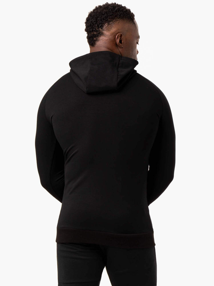 Sweat à Capuche Ryderwear Critical Zip Up Noir Homme | BNF-84959849